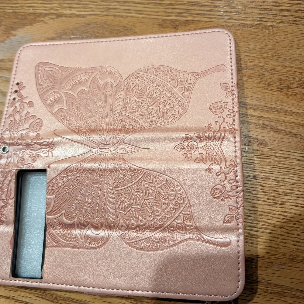 Google Rose Gold Butterfly Phone Holster